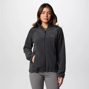 Columbia Women’s Charcoal Full-Zip Fleece Jacket